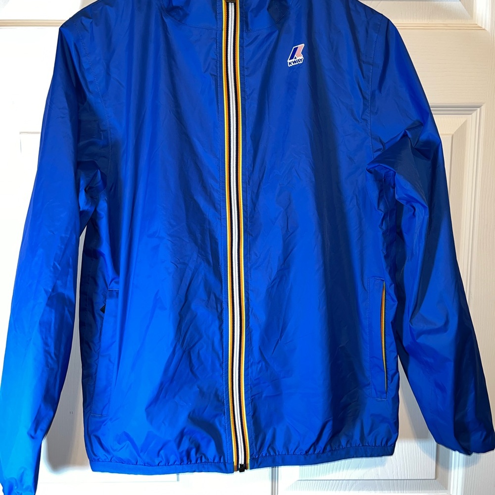 K-Way Royal Blue Lightweight Jacket - Picture 2 of 8